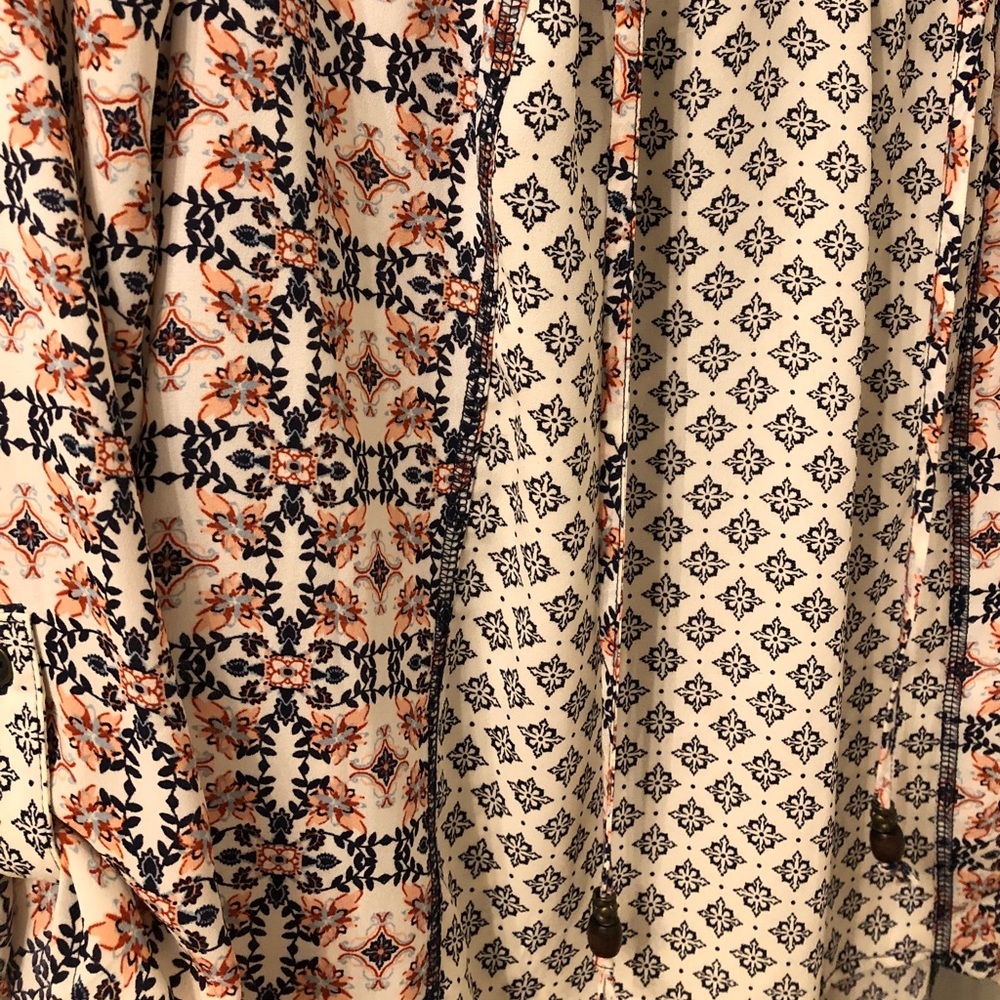 Target Patterned Blouse - Picture 2 of 3